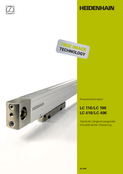 LC 116 / LC 196 / LC 416 / LC 496 Absolute Linear Encoders with Optimized Scanning